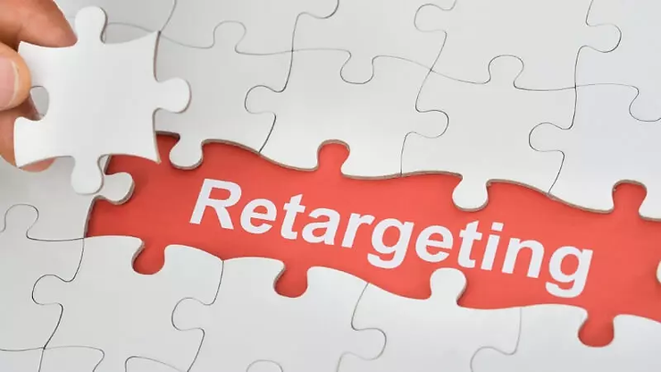 quebra-cabeças com a palavra Retargeting