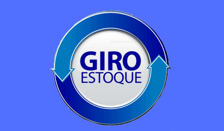 circulo com giro de estoque no centro